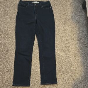 Levi's 512 Perfectly Slimming Women's Dark Blue Jeans